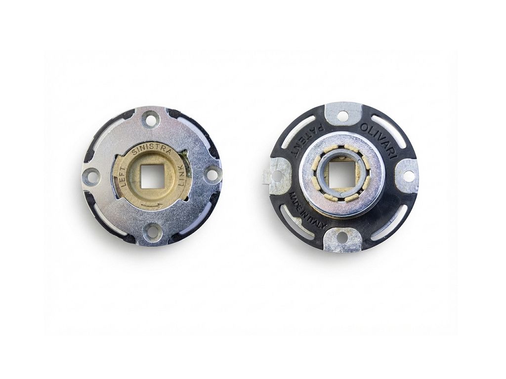 Molla per Maniglia Sottorosetta+ Molla Ø Q51 B Quadro 8mm Destra e Sinistra   Olivari - immagine 2